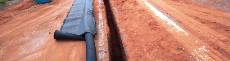 Drainage geocomposite (GCD) 