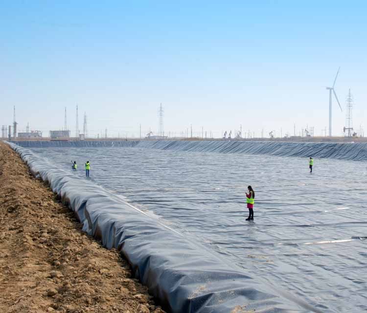 1.5mm Smooth Geomembrane HDPE Liner for Reservoir Project in Australia